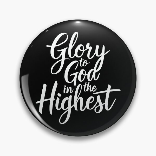 Item preview, Glory To God In The Highest! White Doxology designed and sold by PMCreative.