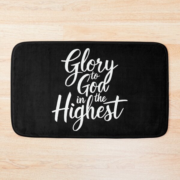 Item preview, Glory To God In The Highest! White Doxology designed and sold by PMCreative.