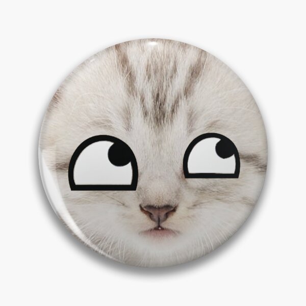 Item preview, Derp face cat designed and sold by SillyLittleSnek.