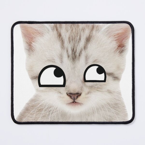 Item preview, Derp face cat designed and sold by SillyLittleSnek.
