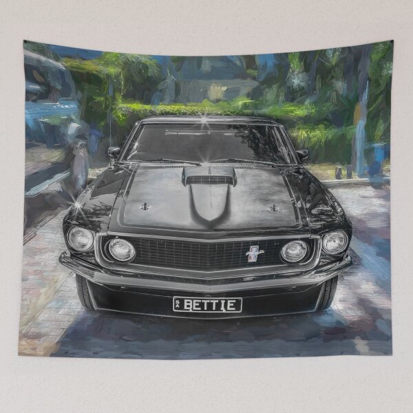 Item preview, 1969 Ford Mustang Fastback Mach 1 X102 designed and sold by RichFrancoCars.