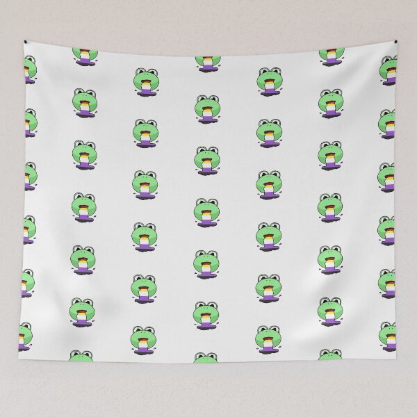 Item preview, Nonbinary Barf Frog designed and sold by CallMehRiver.