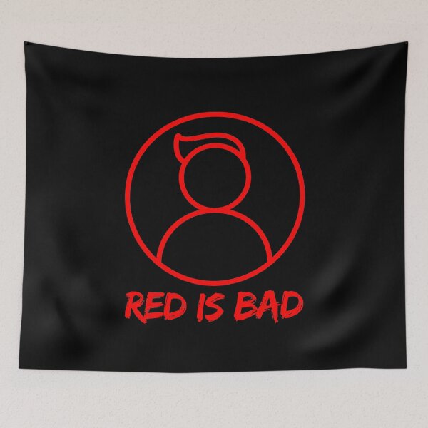 Item preview, Red -  say no to communists! designed and sold by CleanDecor.