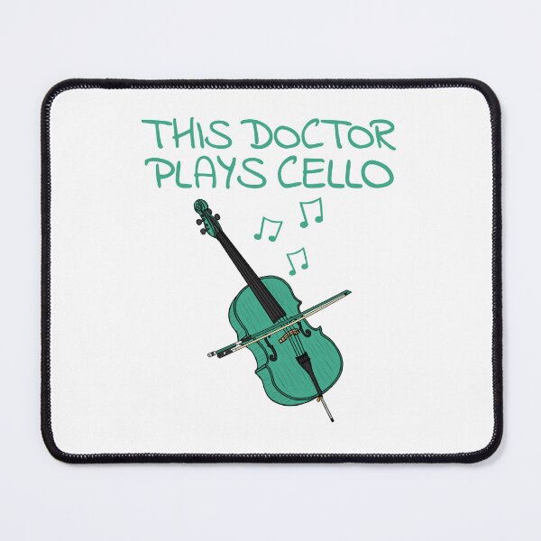 Artikelvorschau, Dieser Zahnarzt spielt Cello, Cellist entworfen und verkauft von doodlerob.