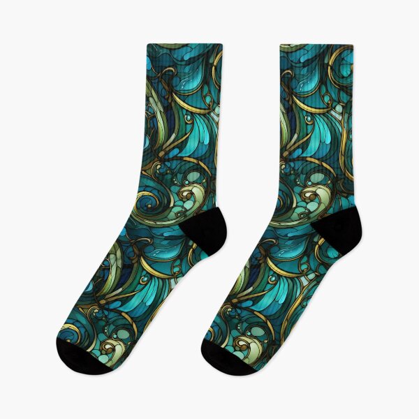 Item preview, Stained Glass Sea designed and sold by Pedra Panda.