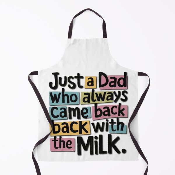 Item preview, Father's Day Just A Dad Who Always Came Back With The Milk designed and sold by SztylishDesigns.