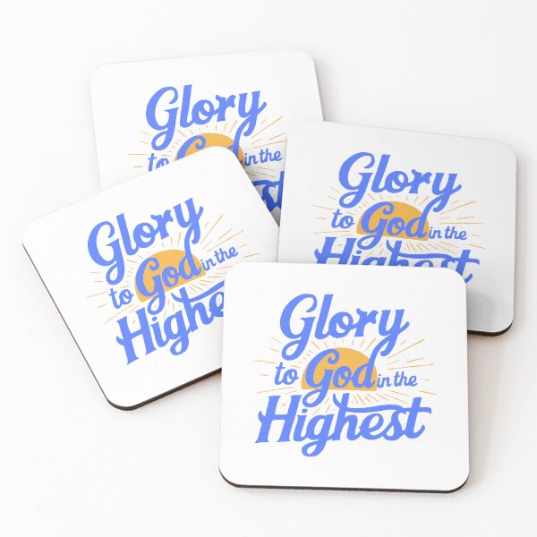 Item preview, Glory To God In The Highest! Blue Sunrise Doxology designed and sold by PMCreative.