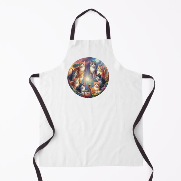 Item preview, Cat Design with Light in the Center in watercolor paint designed and sold by EmeraldCauldren.