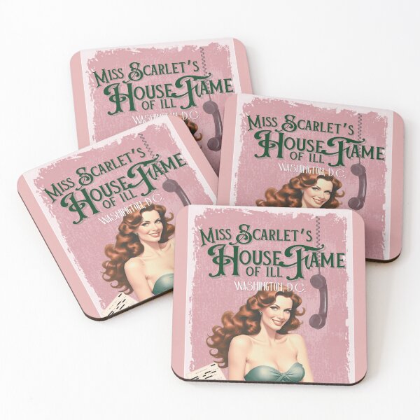 Item preview, Miss Scarlet's House of Ill Fame designed and sold by thecompassrose.