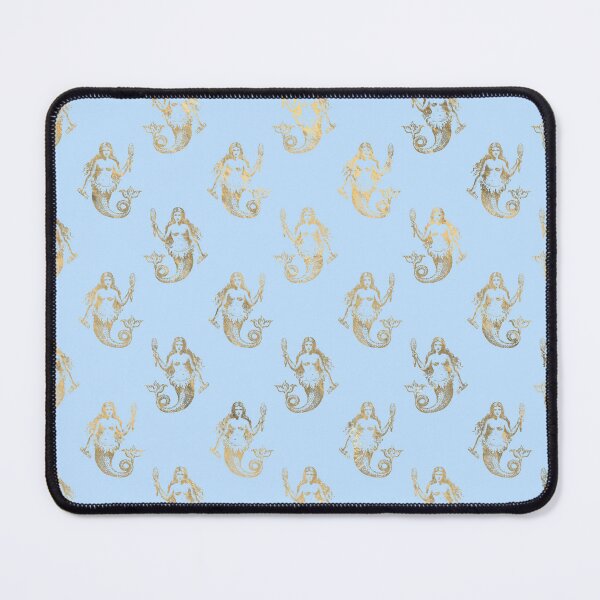 Item preview, Royal Blue and Gold Mermaid Pattern 1 designed and sold by Magico Paco.
