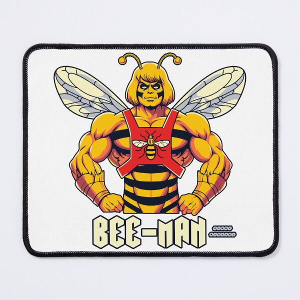 Item preview, Bee-Man! (Manchester bee hero) designed and sold by jimmy-digital.