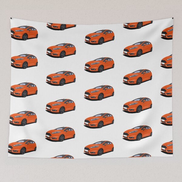 Item preview, Fiesta ST Orange with Black alloys designed and sold by neil4404.