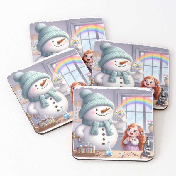Item preview, Making a Rainbow with a Prism with my Snowman friend designed and sold by DreamyEscapism.