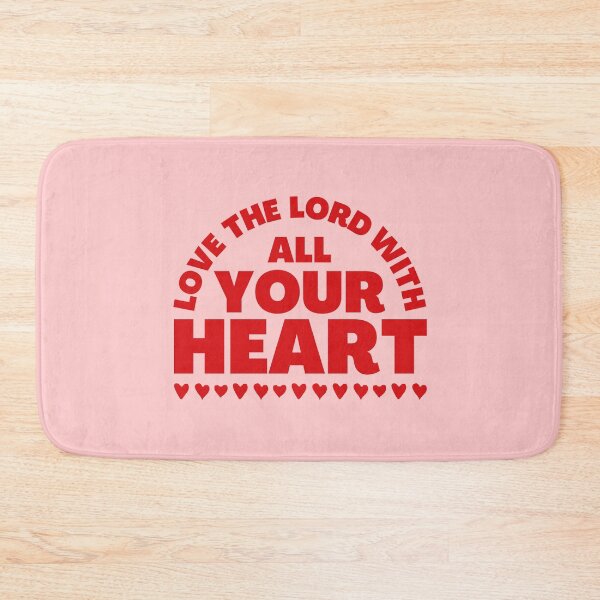 Item preview, Love The Lord With All Your Heart | Matthew 22:37 | Christian Gifts designed and sold by Meredibbs.