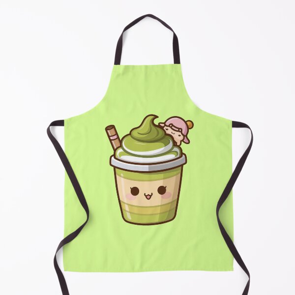 Item preview, Cute Matcha Latte Kawaii designed and sold by canvadreamer444.