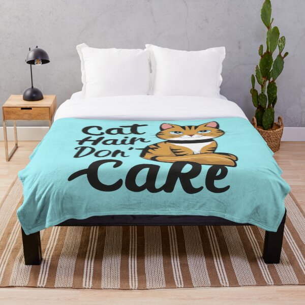 Item preview, Cat Hair Don't Care T-shirt designed and sold by TeeTotally.