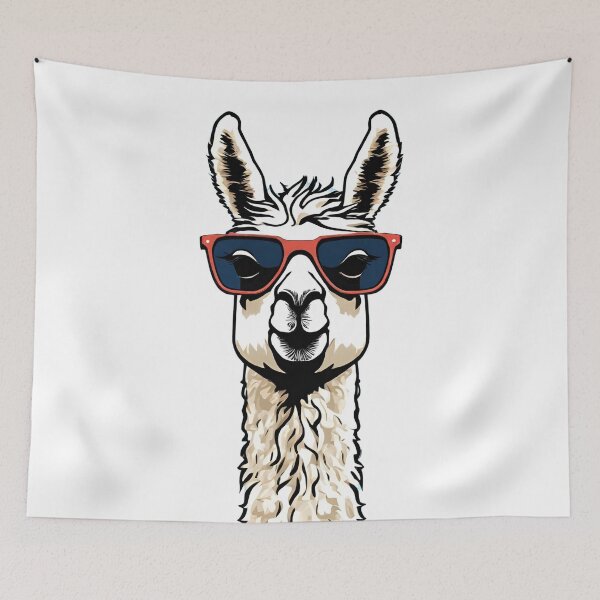 Item preview, Cool 'Sup Llama Art 5 designed and sold by Tom-Johnson.