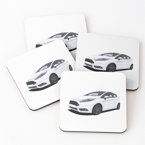 Item preview, Fiesta ST white with Black alloys designed and sold by neil4404.