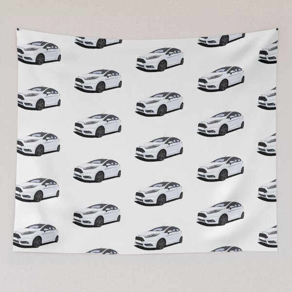 Item preview, Fiesta ST white with Black alloys designed and sold by neil4404.