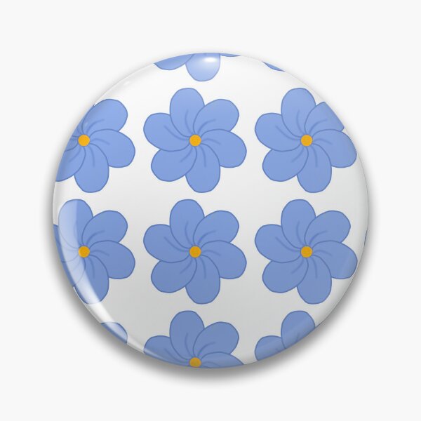 Item preview, light blue flowers designed and sold by Toom289.