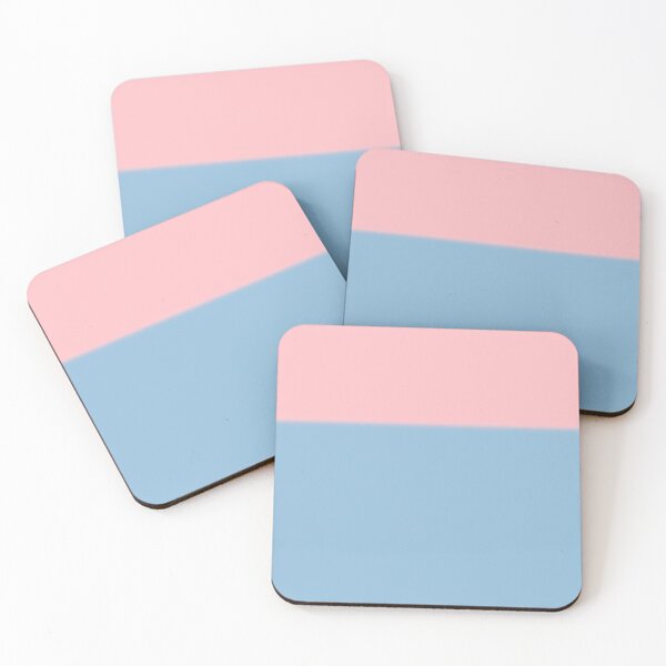 Item preview, Light Blue and Baby Pink Soft Pastel Minimal Blurred Color Block designed and sold by kierkegaard.