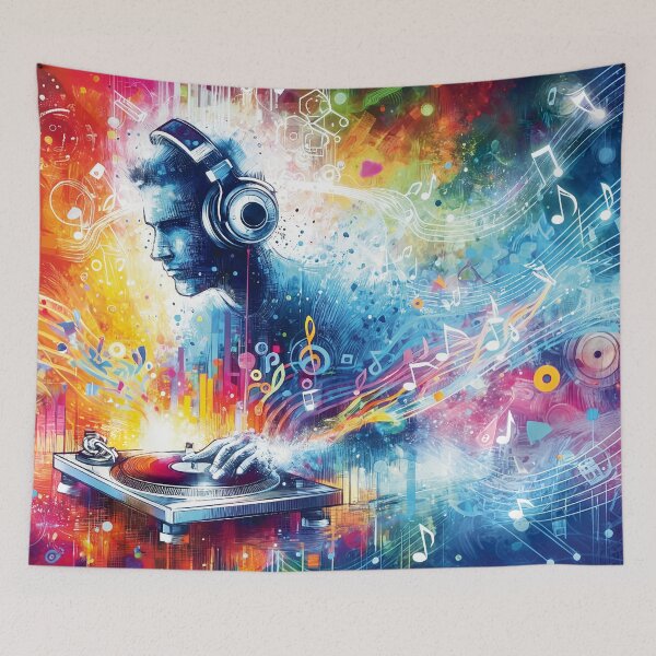 Item preview, DJ Psychedelic Art designed and sold by SergioColli.