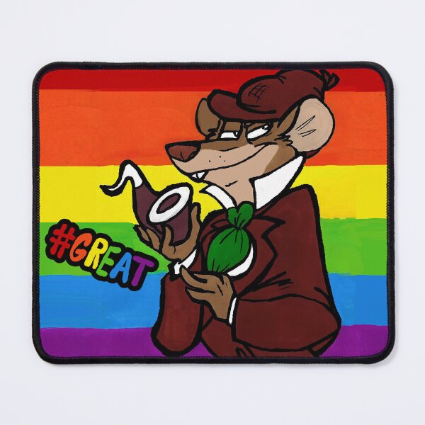 Item preview, Didney Pride - Grayt Mouse Detective designed and sold by KitschyCats.