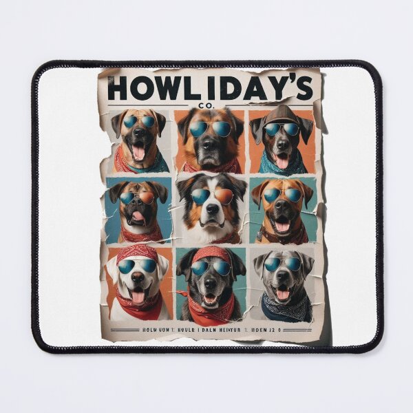 Item preview, Paws and Reflect: Canine Coolness Collage designed and sold by HugoTrader.