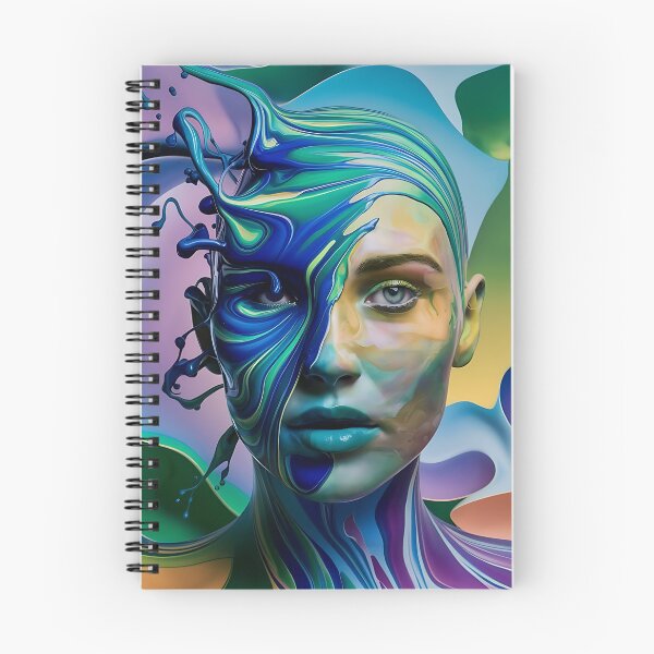Artikelvorschau, Flüssiges Acryl mit Face Pouring Paint Art 3D-Modell entworfen und verkauft von Charlygood.