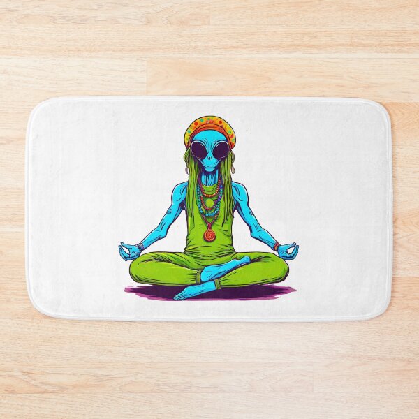 Item preview, Hippie Alien Practices Yoga Among Stars 2 designed and sold by Tom-Johnson.