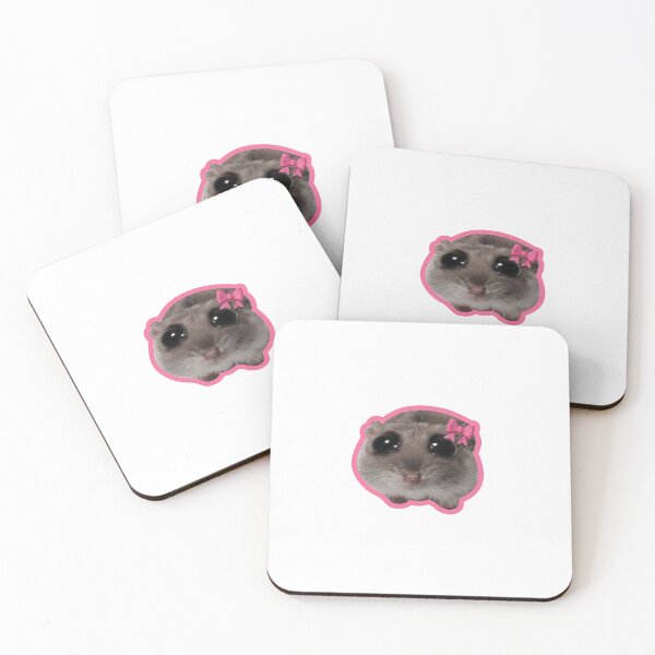 Item preview,  Sad hamster meme girl funny meme designed and sold by uxcomshop.