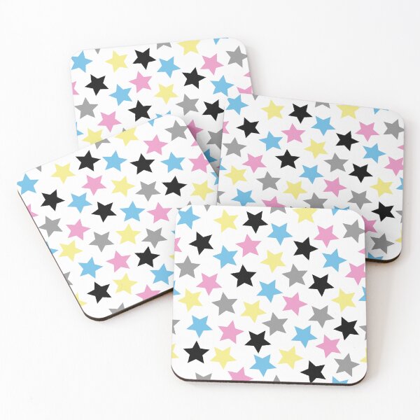 Item preview, Polygender Pride Flag Stars Pastel designed and sold by JoyfulJen.