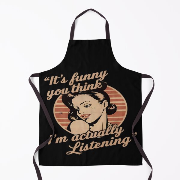 Item preview, It's Funny You Think I'm Actually Listening: Sassy Pop Art Quote designed and sold by Wishing-Wings.