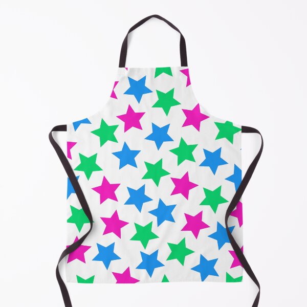 Item preview, Polysexual Pride Flag Stars Pink Green Blue designed and sold by JoyfulJen.
