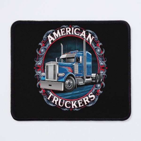 Item preview, American truckers - Truck stop - Trucking and chucklin - road warrior - trucking compagny designed and sold by JansenGS.