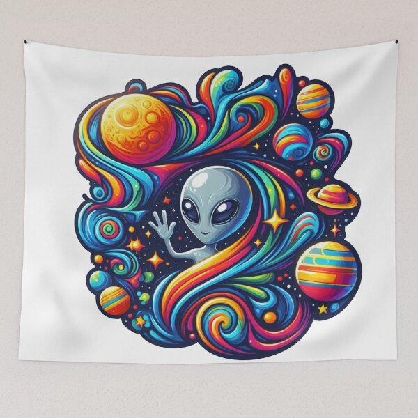 Item preview, Cosmic Alien Adventure designed and sold by Politoperz.