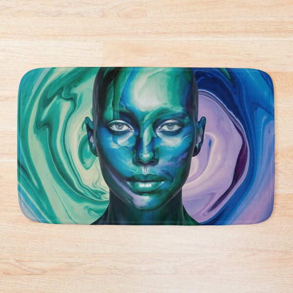 Item preview, Fluid Acrylic with Face Pouring Paint Art 3D Model designed and sold by Charlygood.