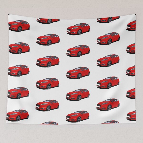 Item preview, Fiesta ST red with Grey alloys designed and sold by neil4404.