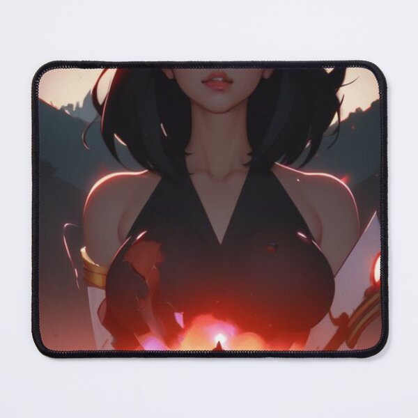 Item preview, Digital Painting Anime Woman Powerful designed and sold by FlowerFairyAngel.