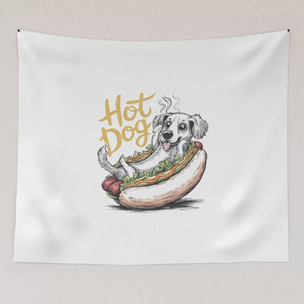 Item preview, Hot Dog designed and sold by Gentle40Winks.