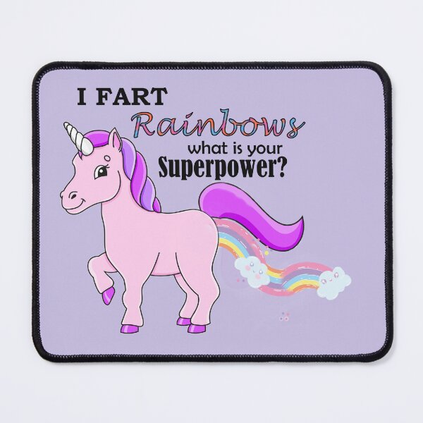 Item preview, Unicorn Horse Farting Rainbows designed and sold by CatsArtStore.