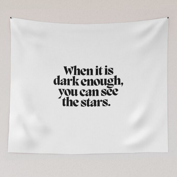 Item preview, When it is dark enough, you can see the stars.  designed and sold by CharmStudio.