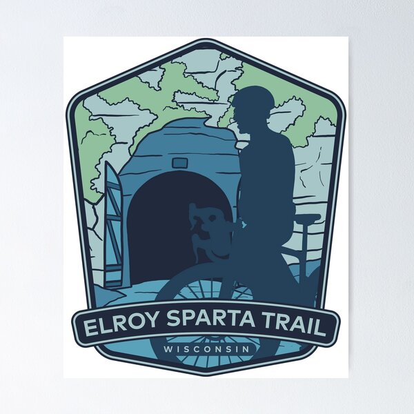 Item preview, Elroy Sparta Trail – Wisconsin cycling designed and sold by Moritz Schwäble.