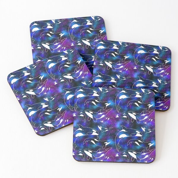 Item preview, Galaxy Orca pattern  designed and sold by Artsydragongal.