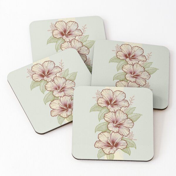 Item preview, Tropical hibiscus flower bouquet designed and sold by Rômulo Queiroz.