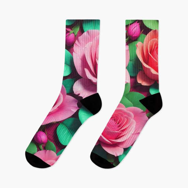 Item preview, Pink Roses Floral Pattern Design designed and sold by TheArtOfPat.