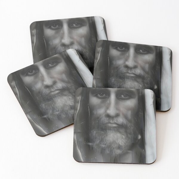 Item preview, The Sacred Shroud: An Artistic Tribute to the Shroud of Turin designed and sold by ShroudFaceAI.