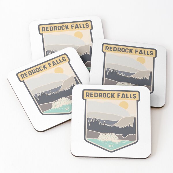 Item preview, Redrock Falls – Montana hiker designed and sold by Moritz Schwäble.