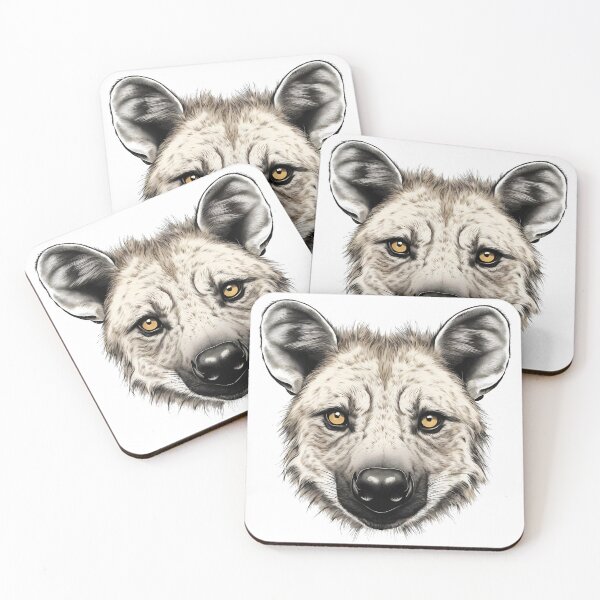 Item preview, Wild Hyena Portrait 4 designed and sold by Tom-Johnson.