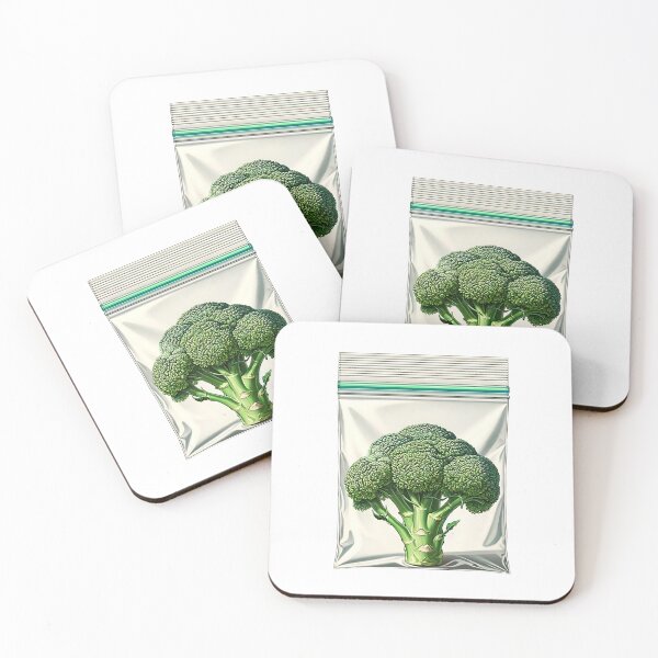 Item preview, Vitamin-rich bags of broccoli designed and sold by OtterDesigns.